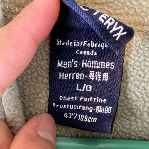 Arcteryx LEAF 1/4 Zip Covert Polartec Pullover - Picture 5 of 10